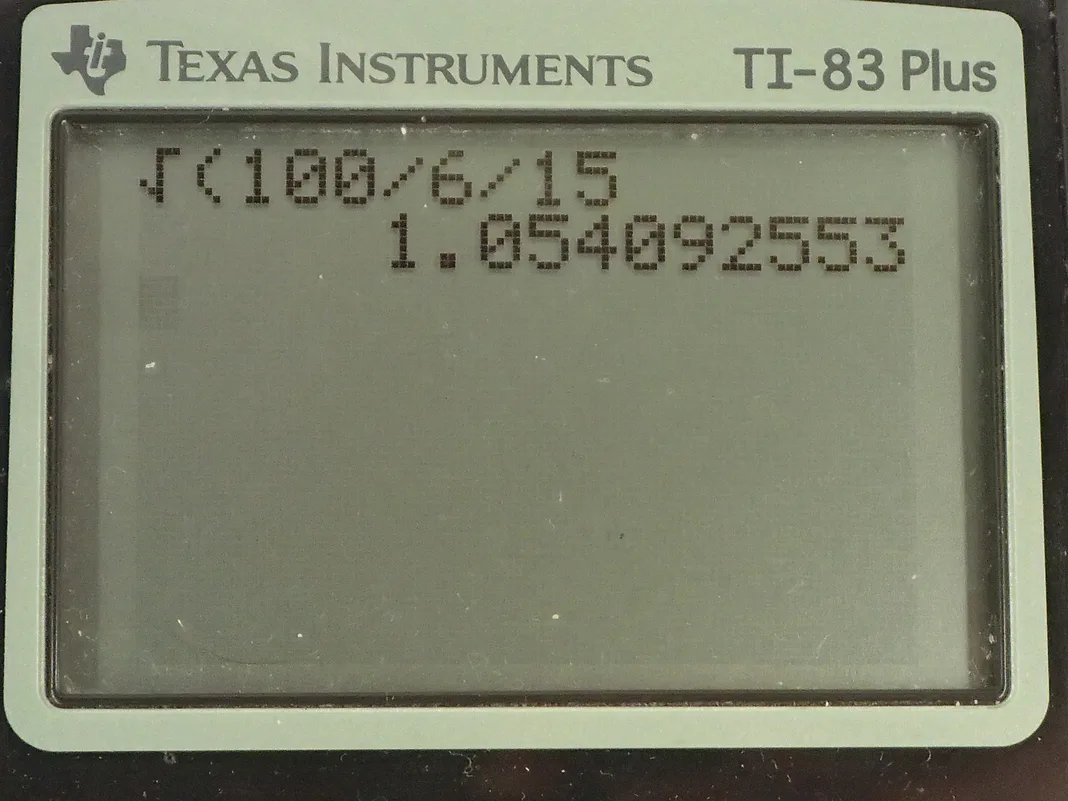 Calculator screenshot