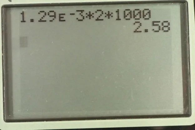 Calculator screenshot