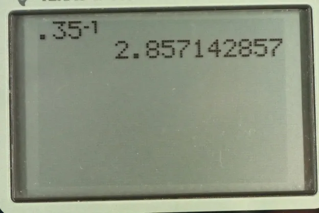 Calculator screenshot
