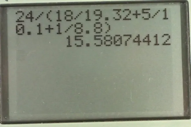 Calculator screenshot
