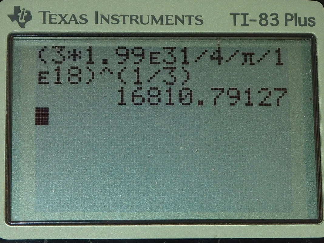 Calculator screenshot