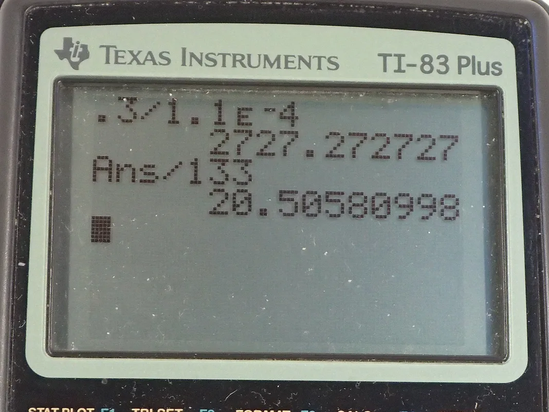Calculator screenshot