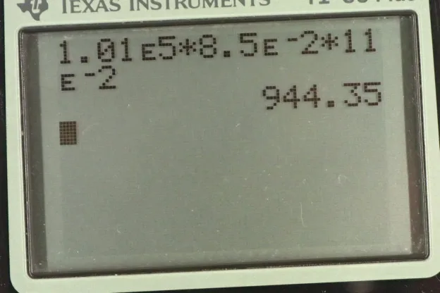 Calculator screenshot