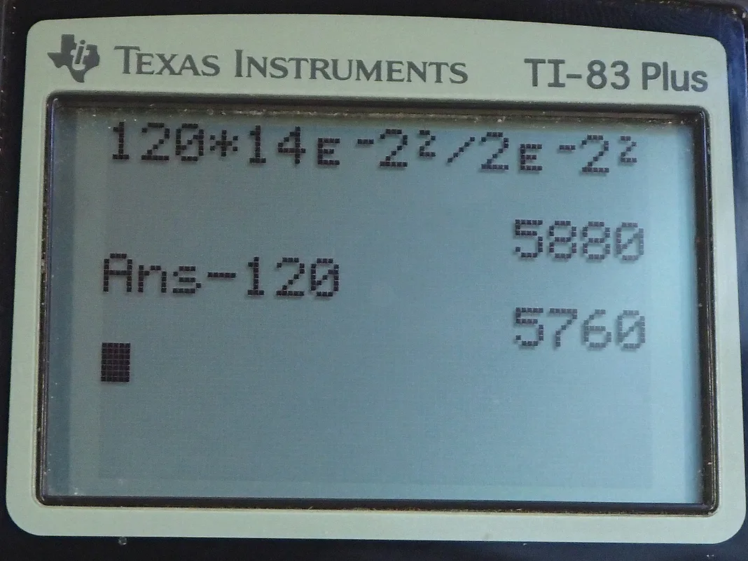 Calculator screenshot