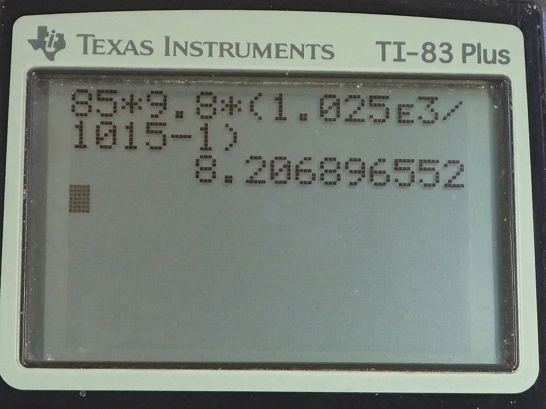 Calculator screenshot