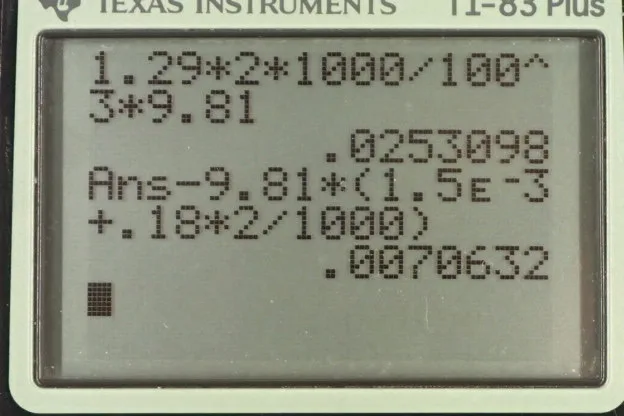 Calculator screenshot