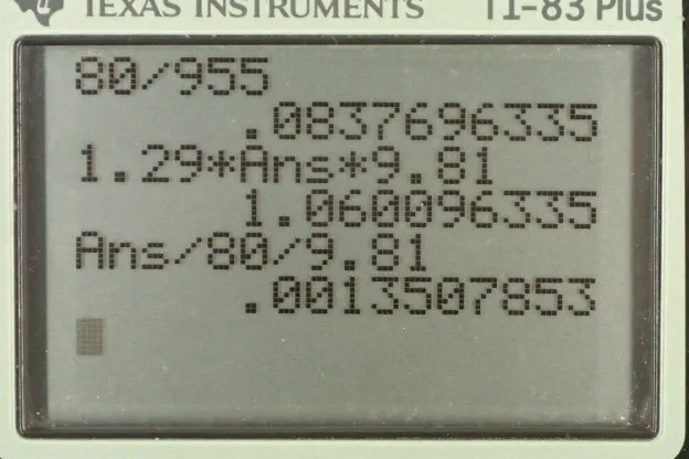 Calculator screenshot