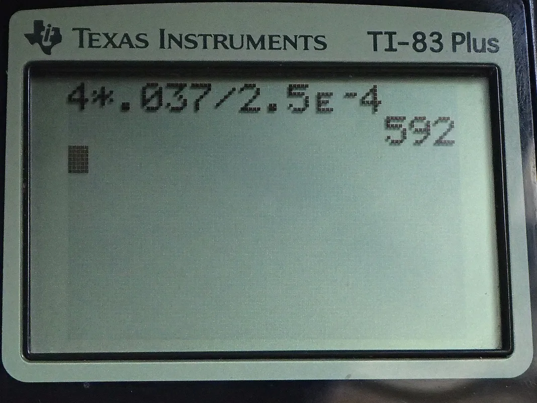 Calculator screenshot