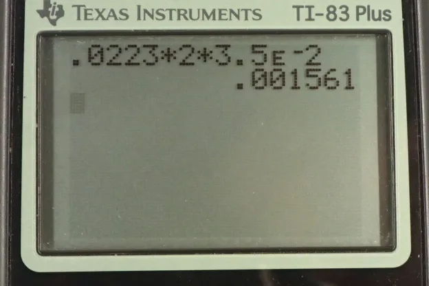 Calculator screenshot