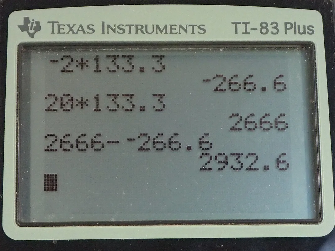 Calculator screenshot