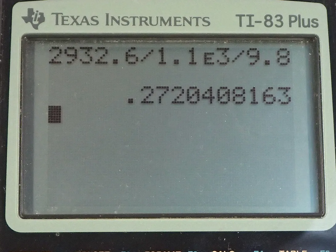 Calculator screenshot