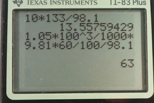 Calculator screenshot