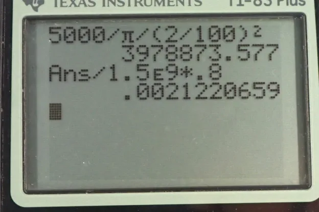 Calculator screenshot