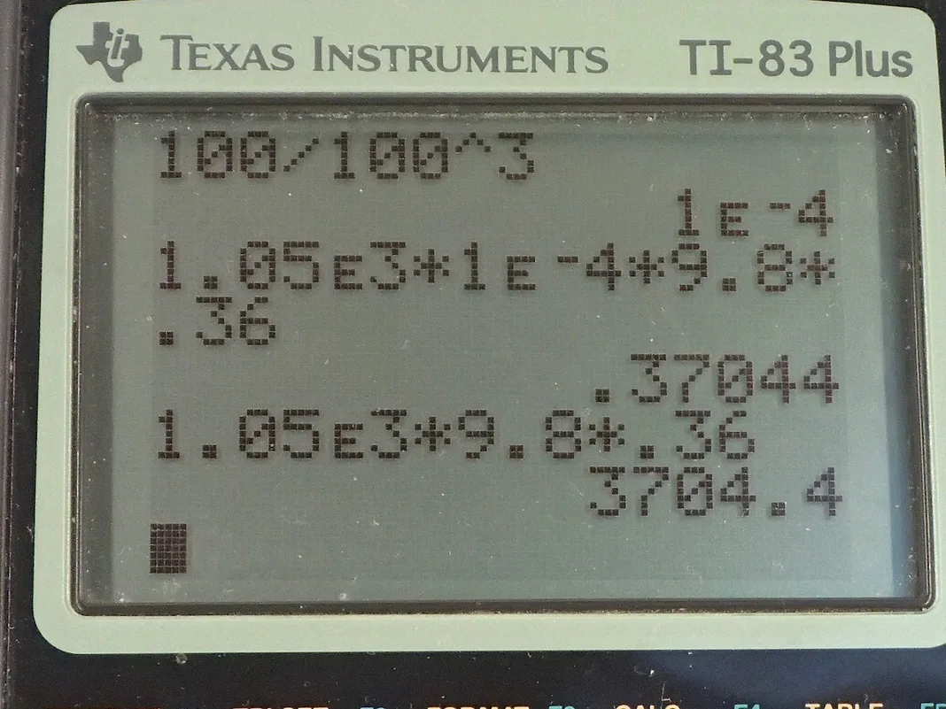Calculator screenshot