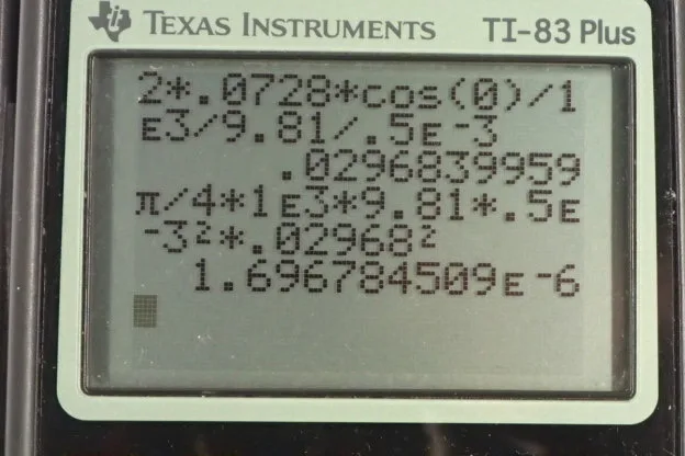 Calculator screenshot