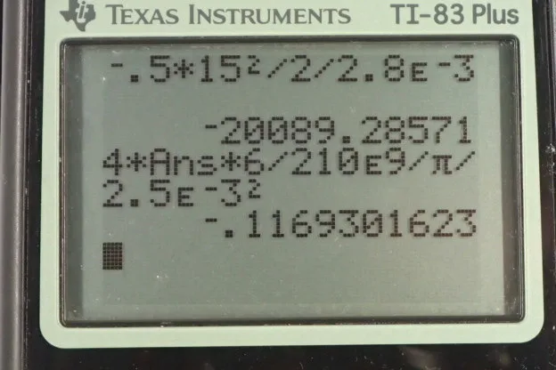 Calculator screenshot