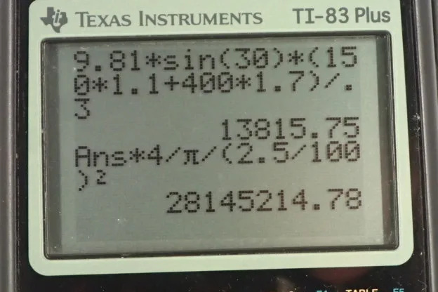 Calculator screenshot