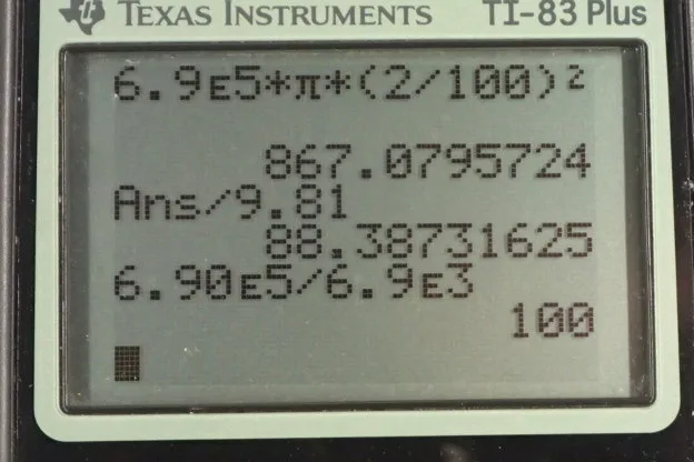 Calculator screenshot