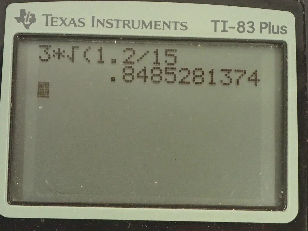 Calculator screenshot