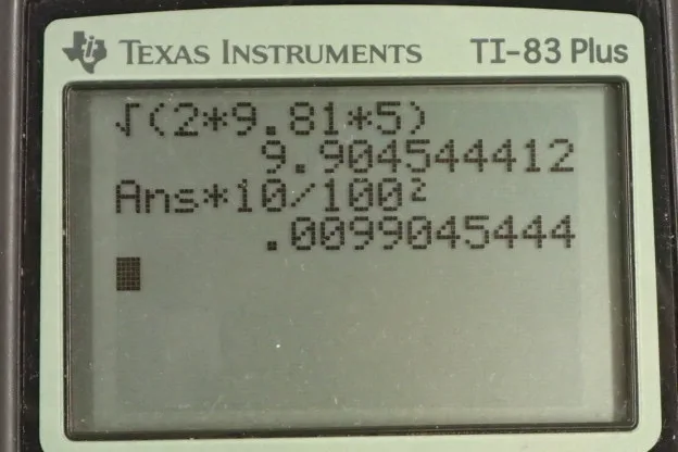 Calculator screenshot