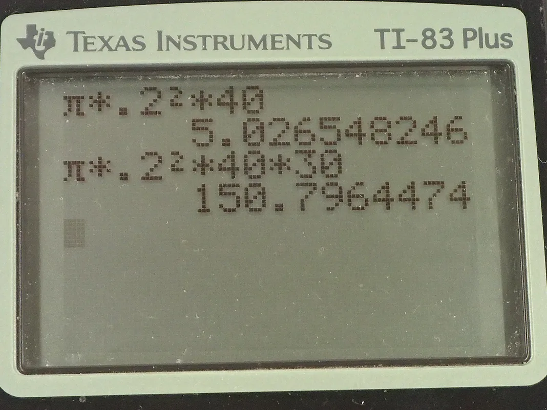 Calculator screenshot