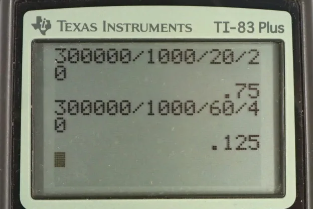Calculator screenshot