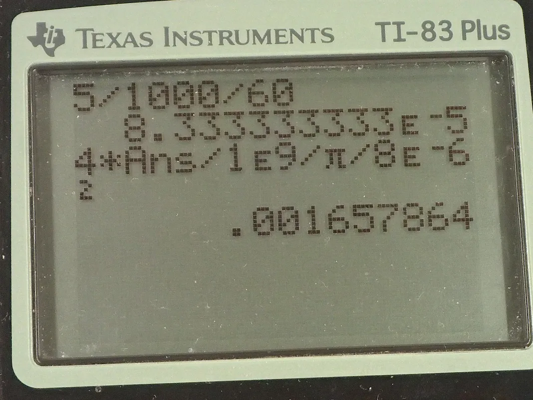 Calculator screenshot