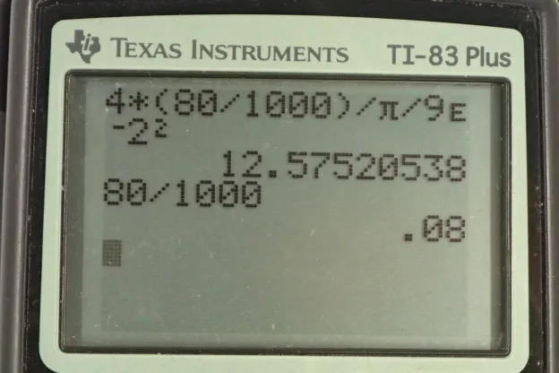 Calculator screenshot