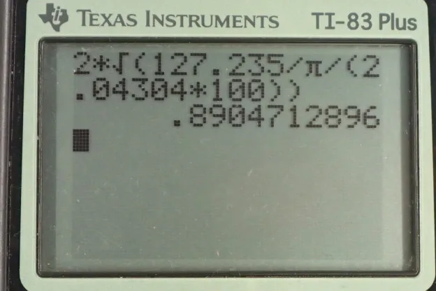 Calculator screenshot