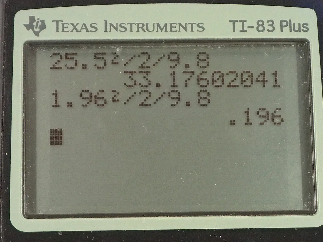 Calculator screenshot