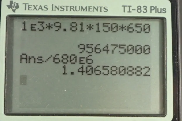 Calculator screenshot