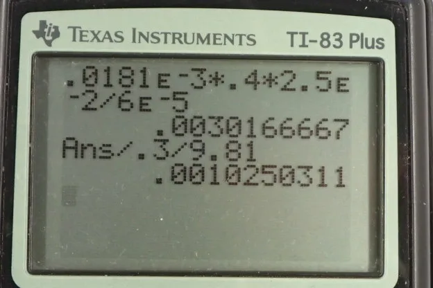 Calculator screenshot