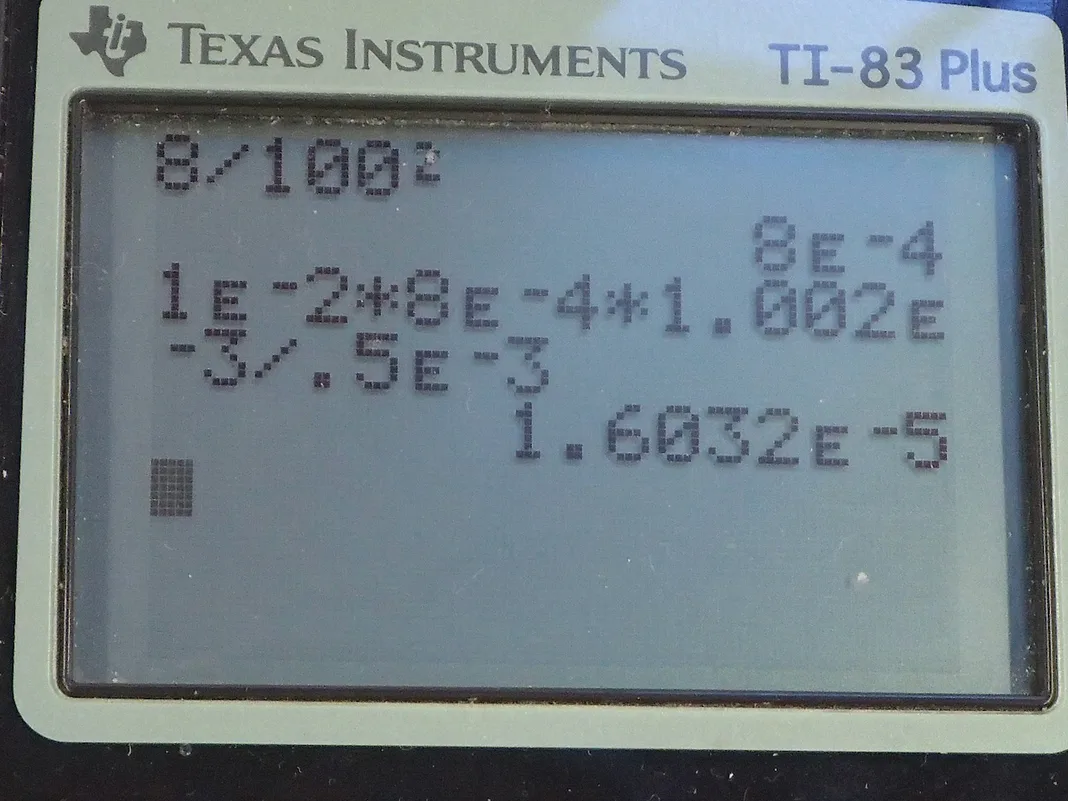 Calculator screenshot