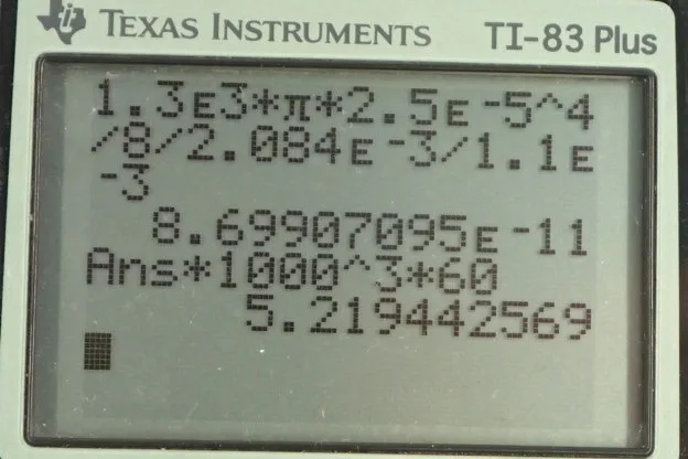 Calculator screenshot