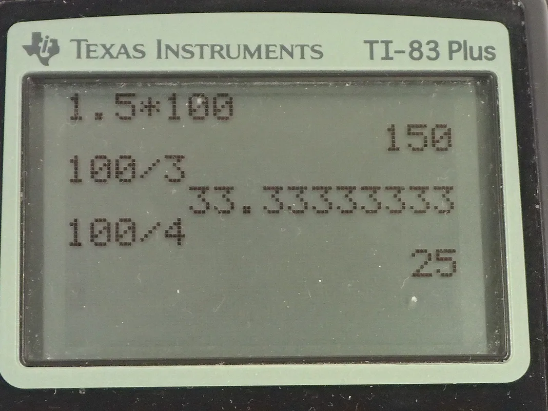 Calculator screenshot