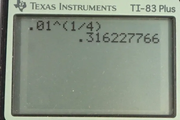 Calculator screenshot