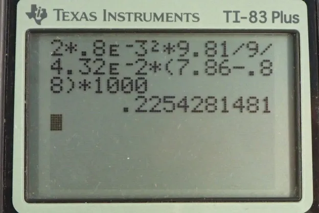 Calculator screenshot
