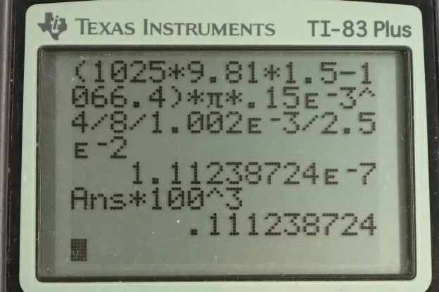 Calculator screenshot