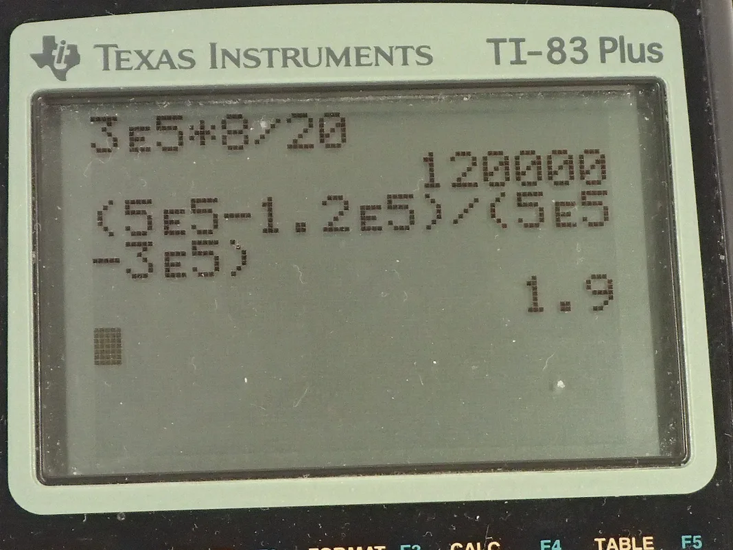 Calculator screenshot