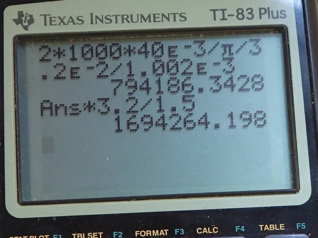 Calculator screenshot