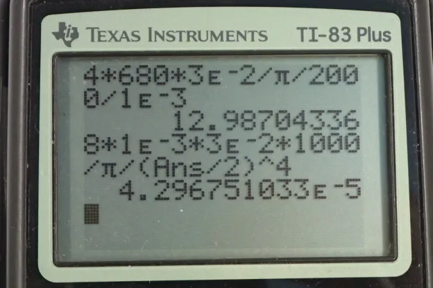 Calculator screenshot