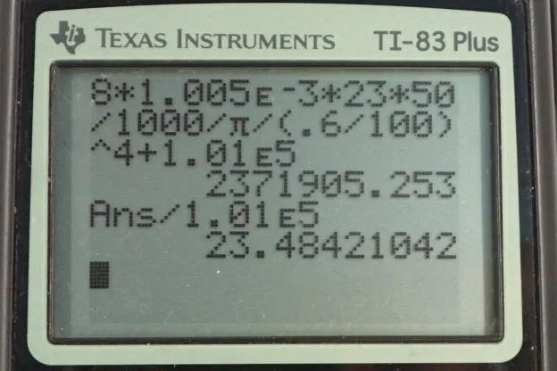 Calculator screenshot