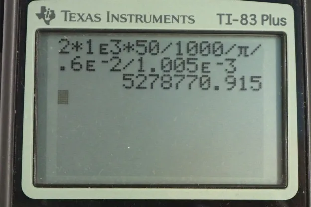 Calculator screenshot