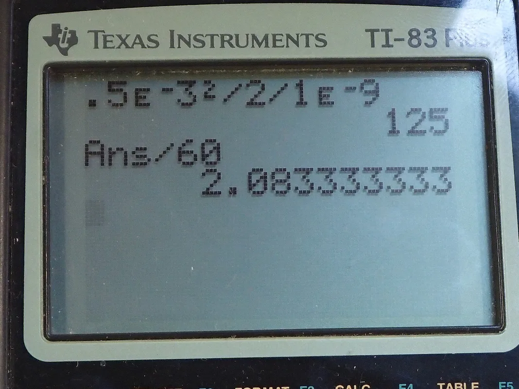 Calculator screenshot