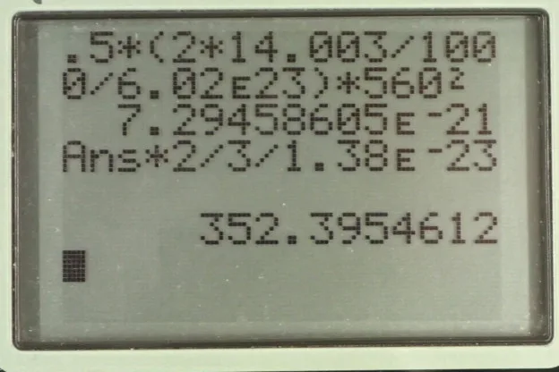Calculator screenshot