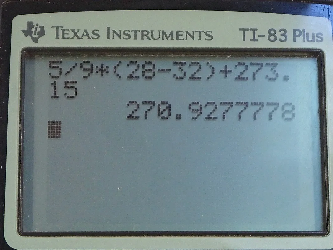 Calculator screenshot