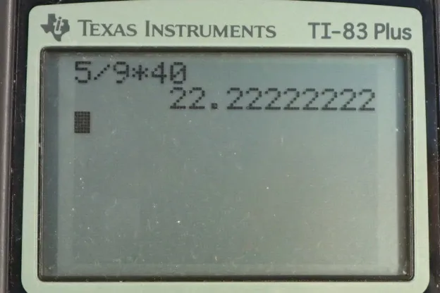 Calculator screenshot