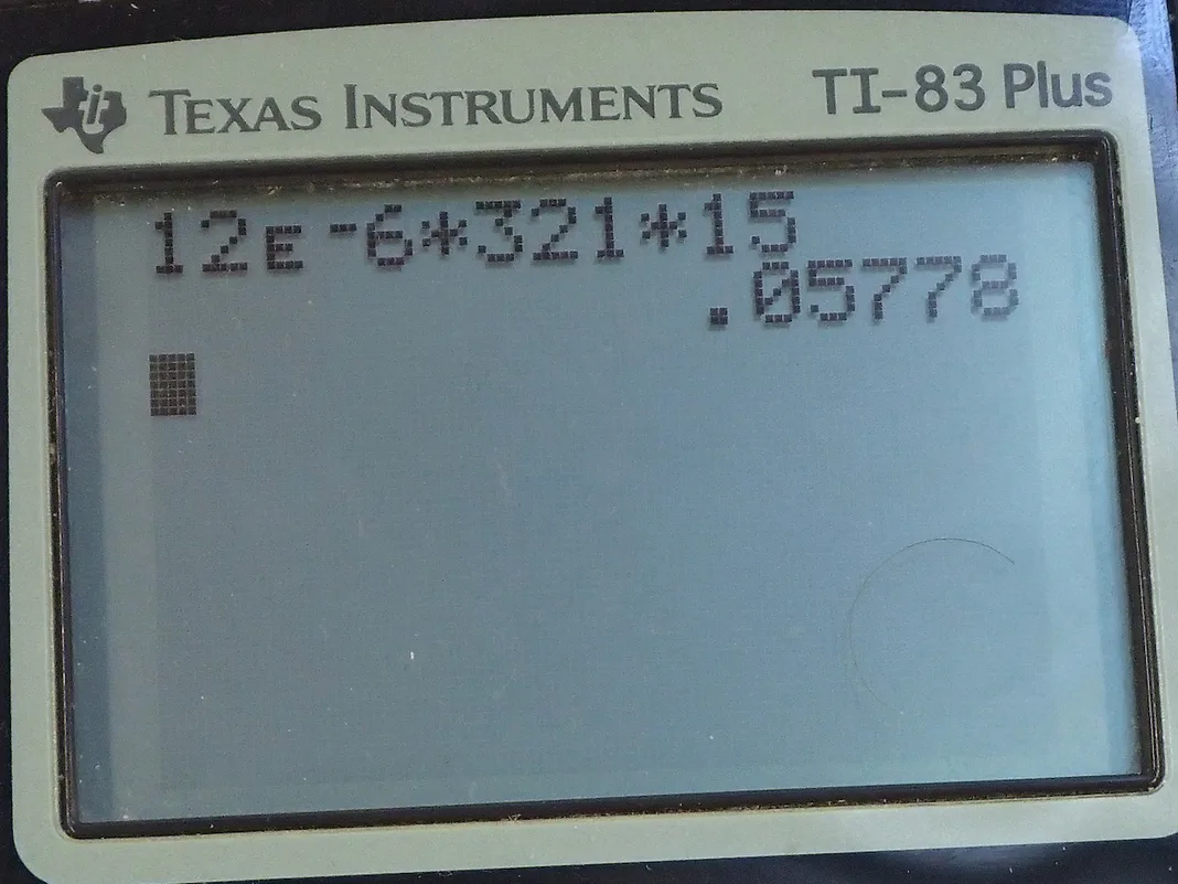 Calculator screenshot