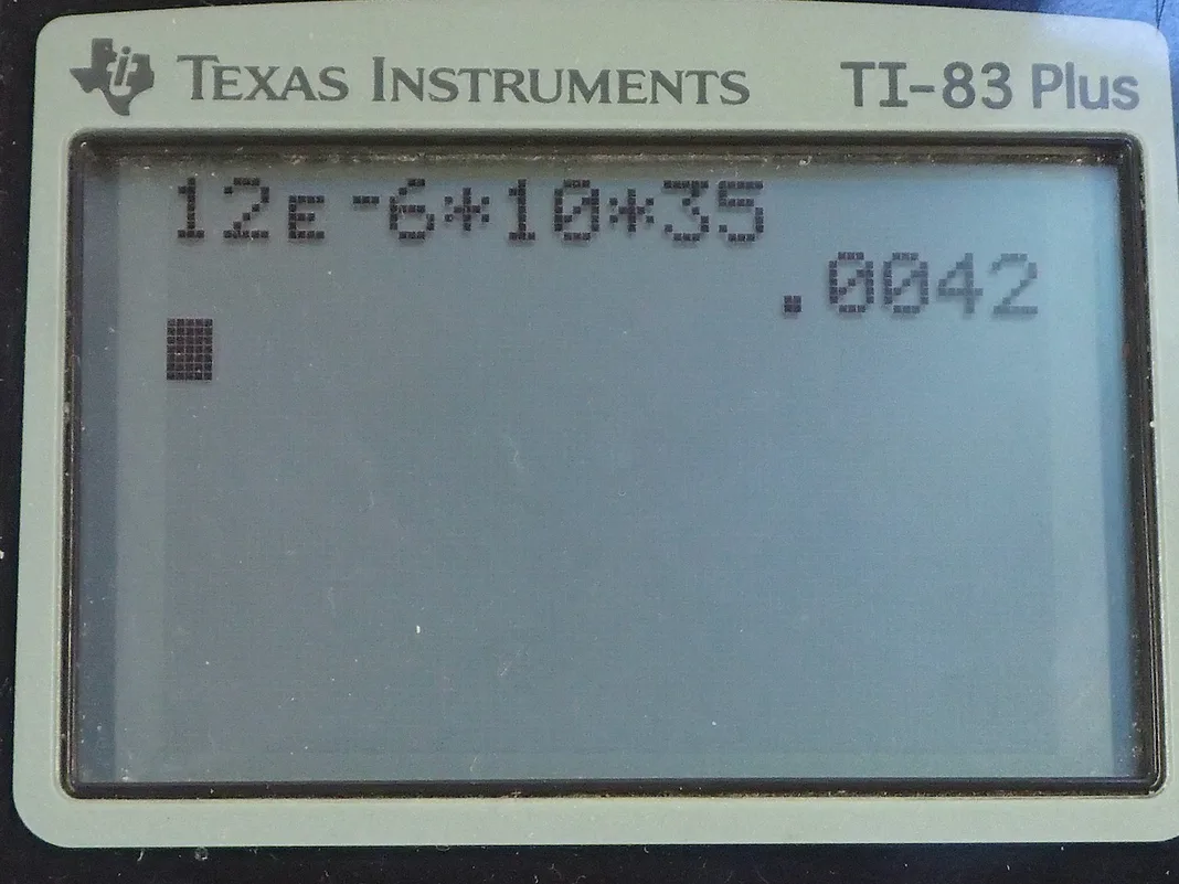 Calculator screenshot