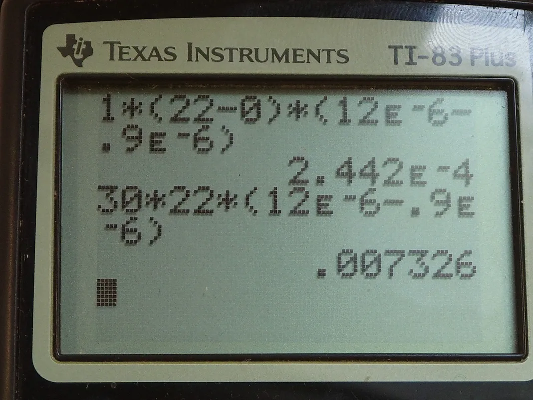 Calculator screenshot